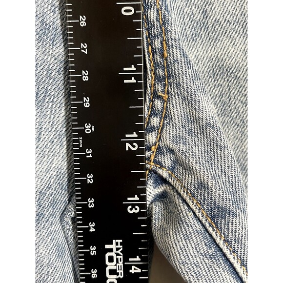 NWT ZENANA Women's Size 29 High Rise Wide Leg Dad Jean Distressed Raw Hem NEW‎ - Picture 9 of 11